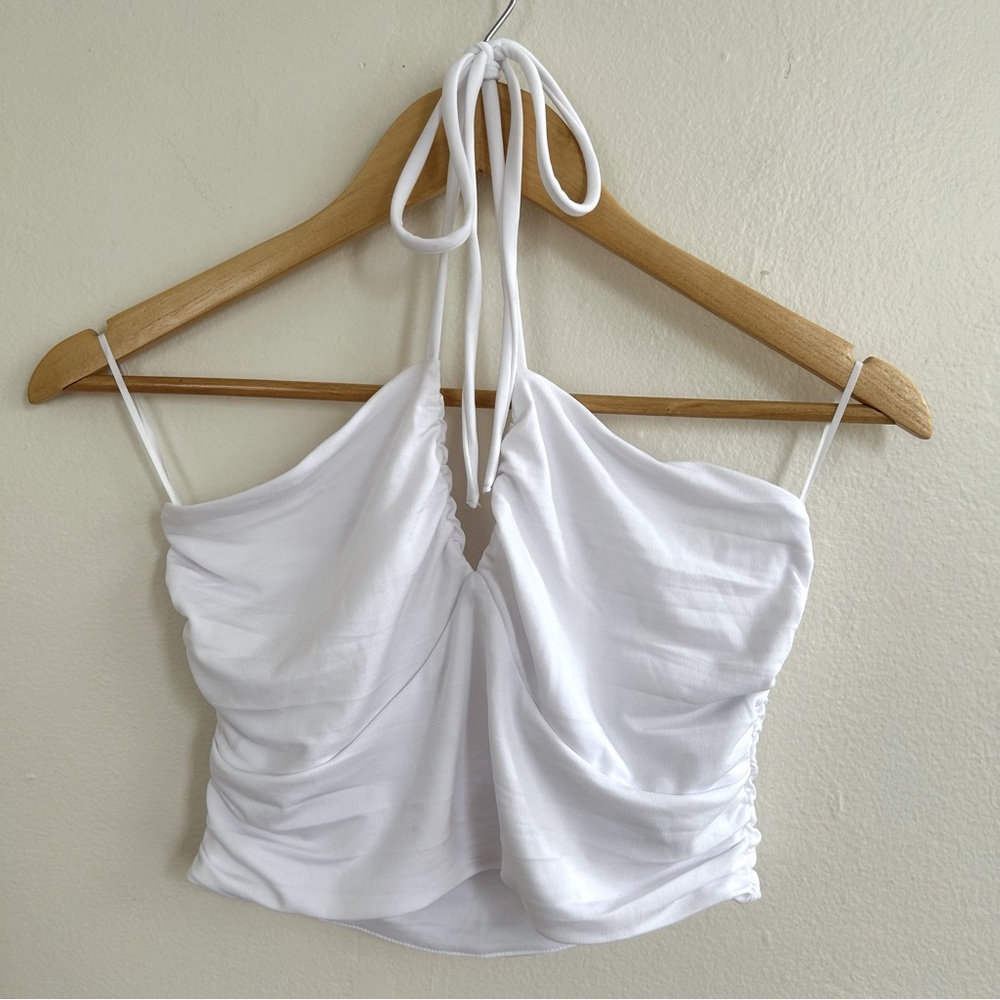 NEW Abercrombie Halter Crop Top